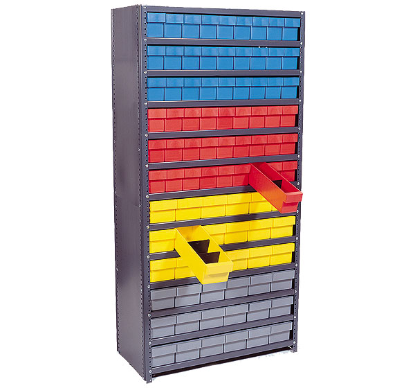 Shelving with Euro Drawers