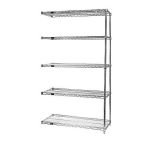 AD54-3072S-5 30x72_stainless-5-shelf-add-on