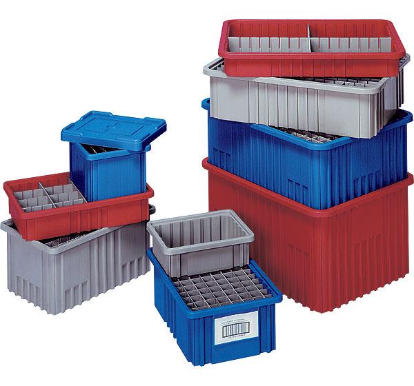 Quantum Storage - Plastic Hopper Stacking Bin: Blue - 91826107