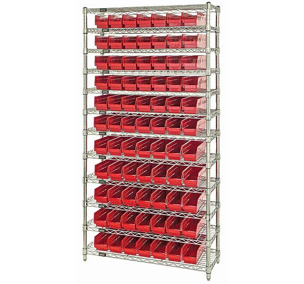 Organizers with Shelf Bins